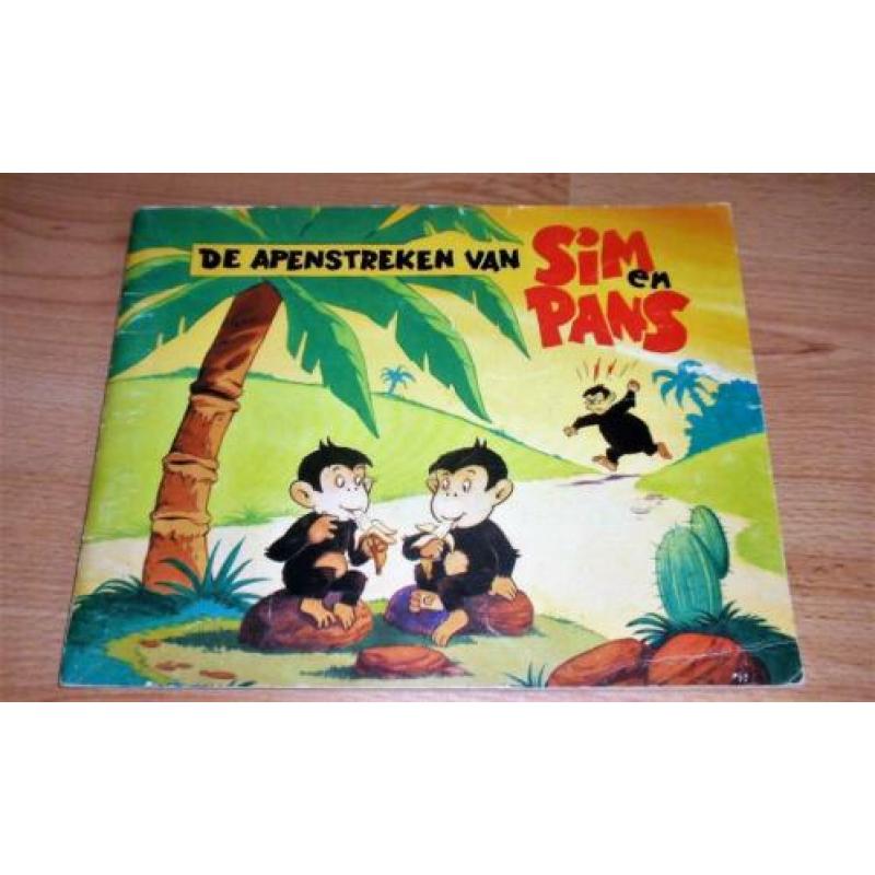 De apenstreken van Sim en Pans.