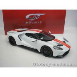 Ford GT 2017 Wit 1/18 GT Spirit
