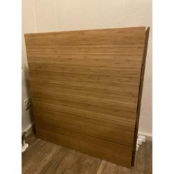 Drop-leaf bamboo table, IKEA PS 2012