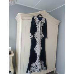 Prachtige Kaftan van Mobra/Velours stof