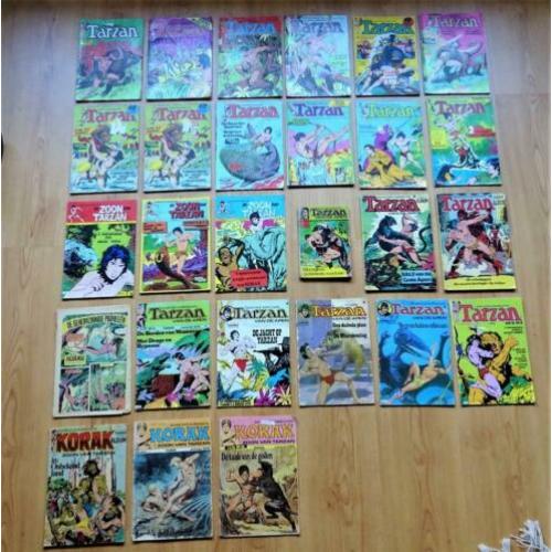 Diverse Comics Tarzan, Korak.