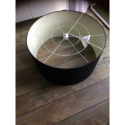 Grote zwarte lamp