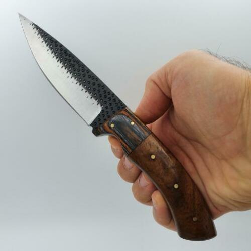Handgemaakt Carbon Staal Camping Outdoor mes / jachtmes