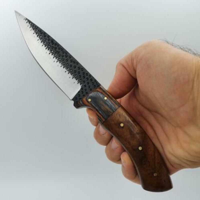 Handgemaakt Carbon Staal Camping Outdoor mes / jachtmes