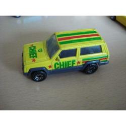 6 Matchbox modelauto's, Dodge, Ford, Jeep, Mercedes, Pontiac
