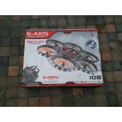 Explorer 6-axis drone met leds