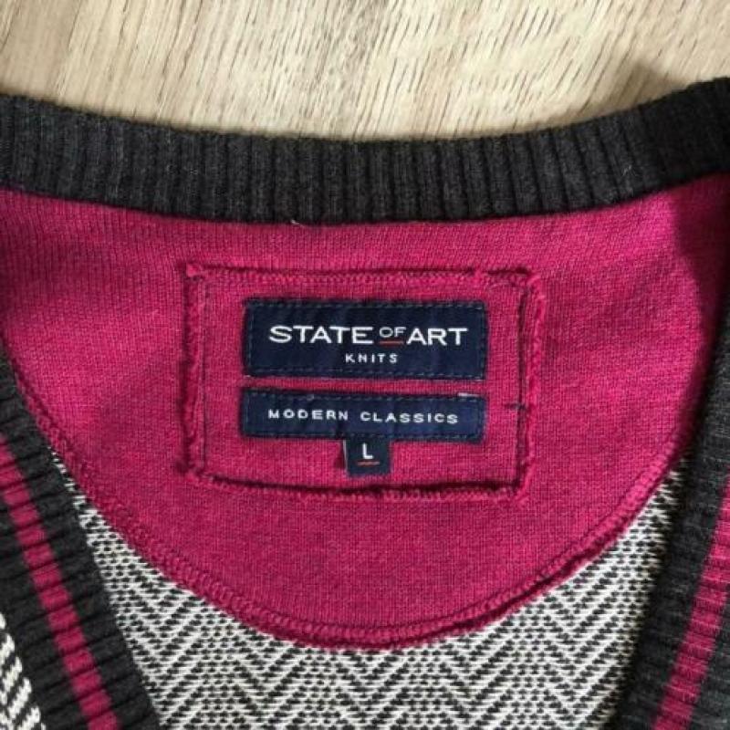 STATE OF ART heren vest / gilet - draagt super maat L 50