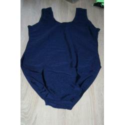 Nieuw Instep balletpakje maat 4 (=164-168) donkerblauw rond