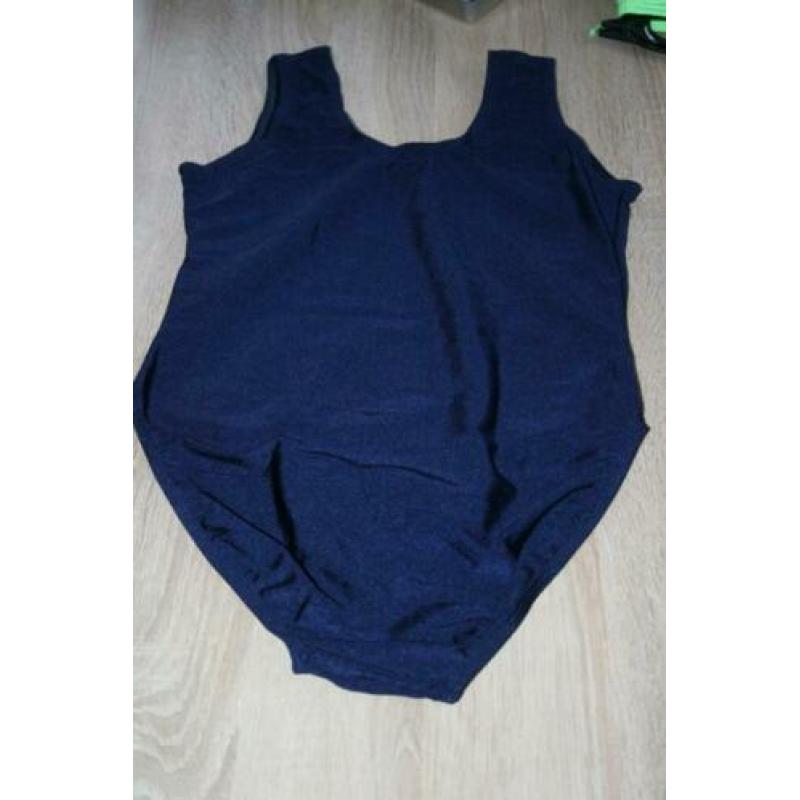 Nieuw Instep balletpakje maat 4 (=164-168) donkerblauw rond