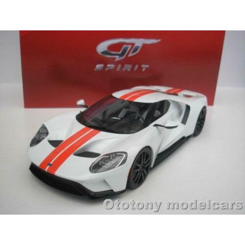Ford GT 2017 Wit 1/18 GT Spirit