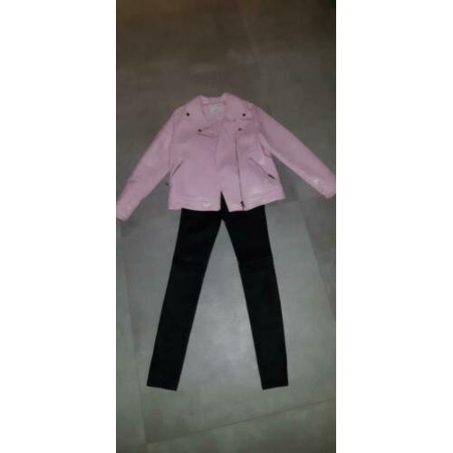 Grease - Pink Lady jasje en broek mt 152