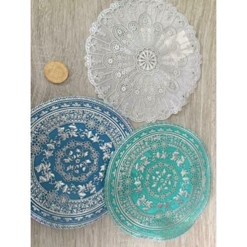 3 x leuke plastic kleedjes hobby