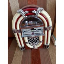 Jukebox radio met licht en geluid