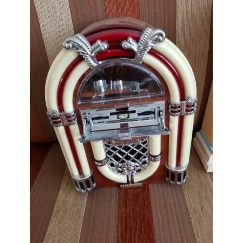 Jukebox radio met licht en geluid