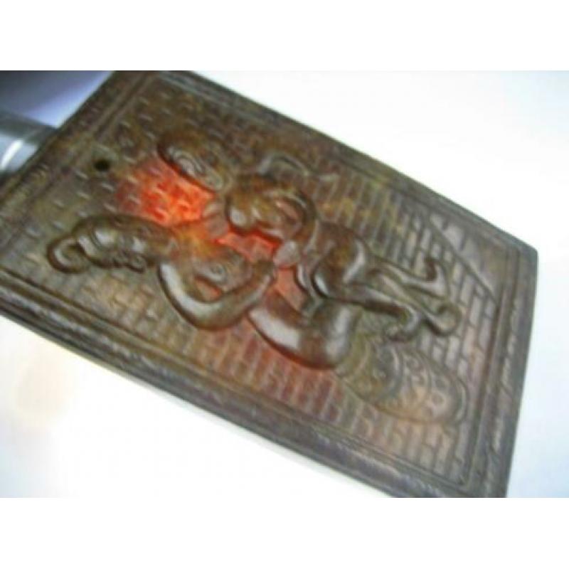 Natuurlijk jade hanger amulet chinese erotiek.826#