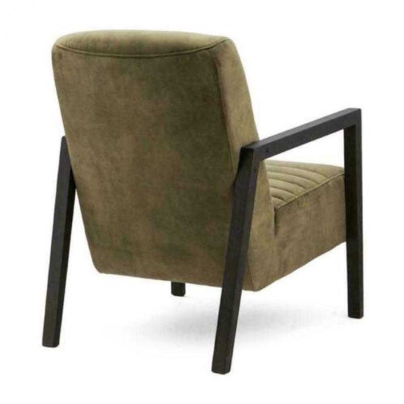Fauteuil in zachte stof of in Lederlook , variatie in kleur