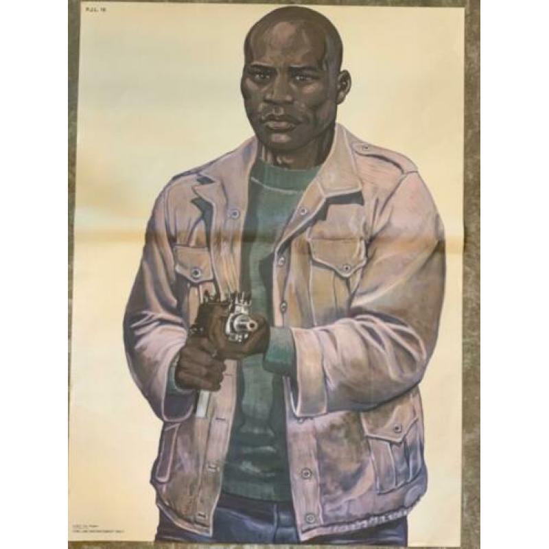 Amerikaanse schietposters, law enforcement, origineel