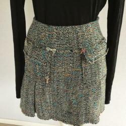 Essentiel Antwerp ZGAN Mini Tweed Rok Maat XS-gratis zending