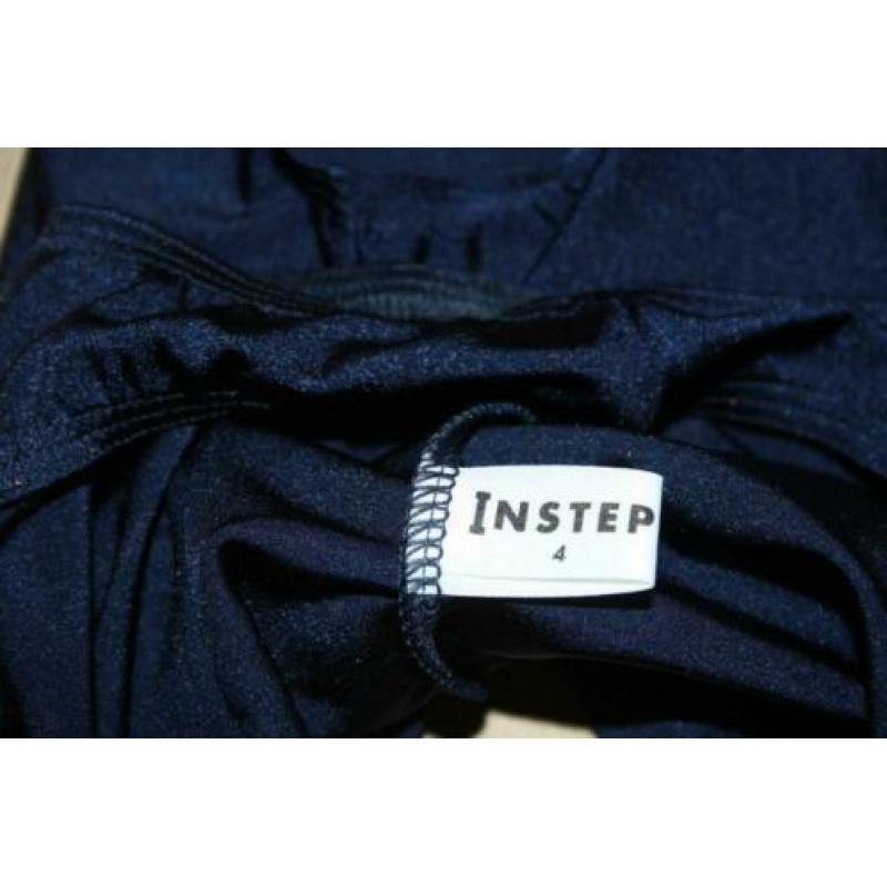 Nieuw Instep balletpakje maat 4 (=164-168) donkerblauw rond