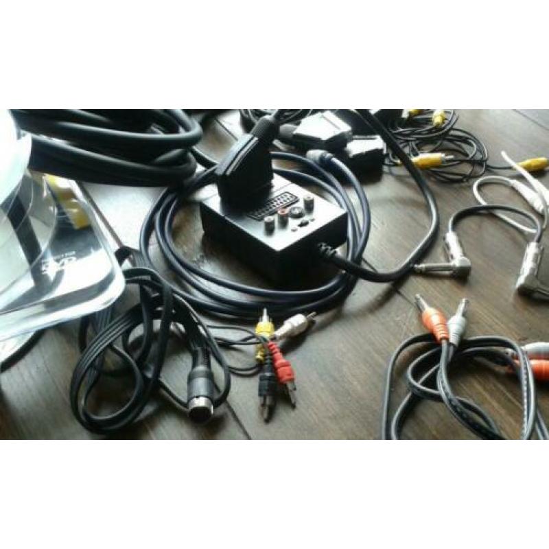 Interlinks SCART RCA DIN jack cinch usb meer dan afgebeeld