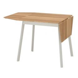 Drop-leaf bamboo table, IKEA PS 2012