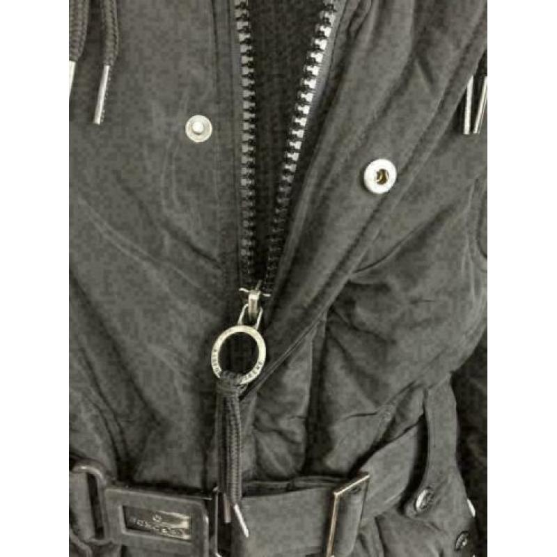C762 AIRFORCE: maat XS=34 winterjas zwart jas parka zwart