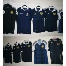 Scotland Jersey, Shirt, Jersey Pack / Umbro, Adidas, Diadora