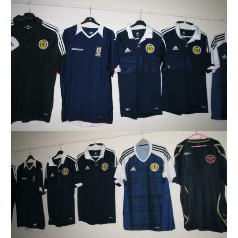 Scotland Jersey, Shirt, Jersey Pack / Umbro, Adidas, Diadora