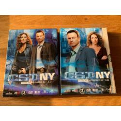 Dvd's CSI NY 9New York) - Seizoen 1, 2, 3 deel 2, 4 en 5