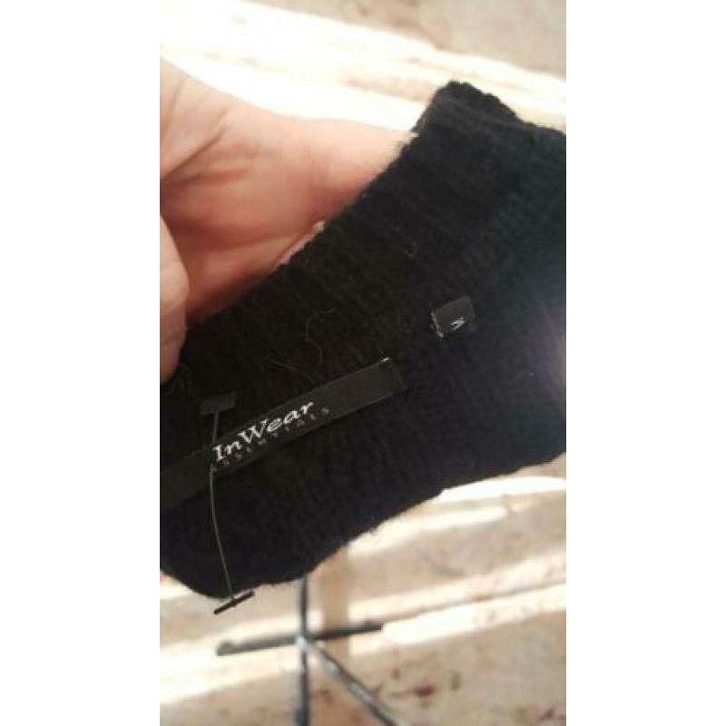 ZGAN zwarte prachtige INWEAR vest mt M 38/40, vestje zwart