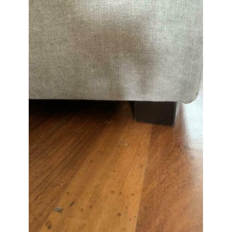 Poef taupe bruin grijs - 0 euro