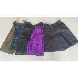 Partij vintage dames broeken en shorts