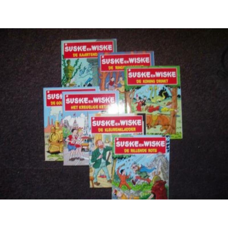 Suske en Wiske complete set Story 7x(sc) 2015