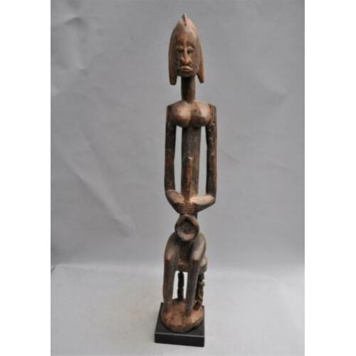 Groot rank ouder klassiek beeld vh DOGON volk, Mali,ca. 1970