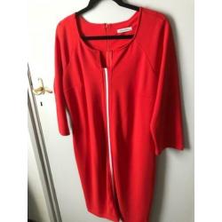 Sportief Angelle Milan jurkje rood & bies XL - 42 *NIEUW*