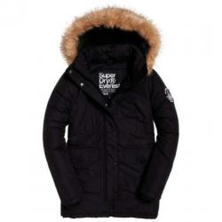 Superdry Ashley Everest Dames Winter jas Nieuw Maat 44