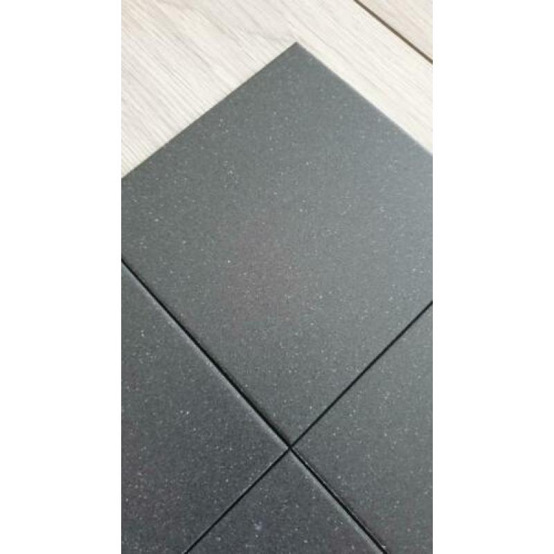 Mosa tegels 15x15 zwart