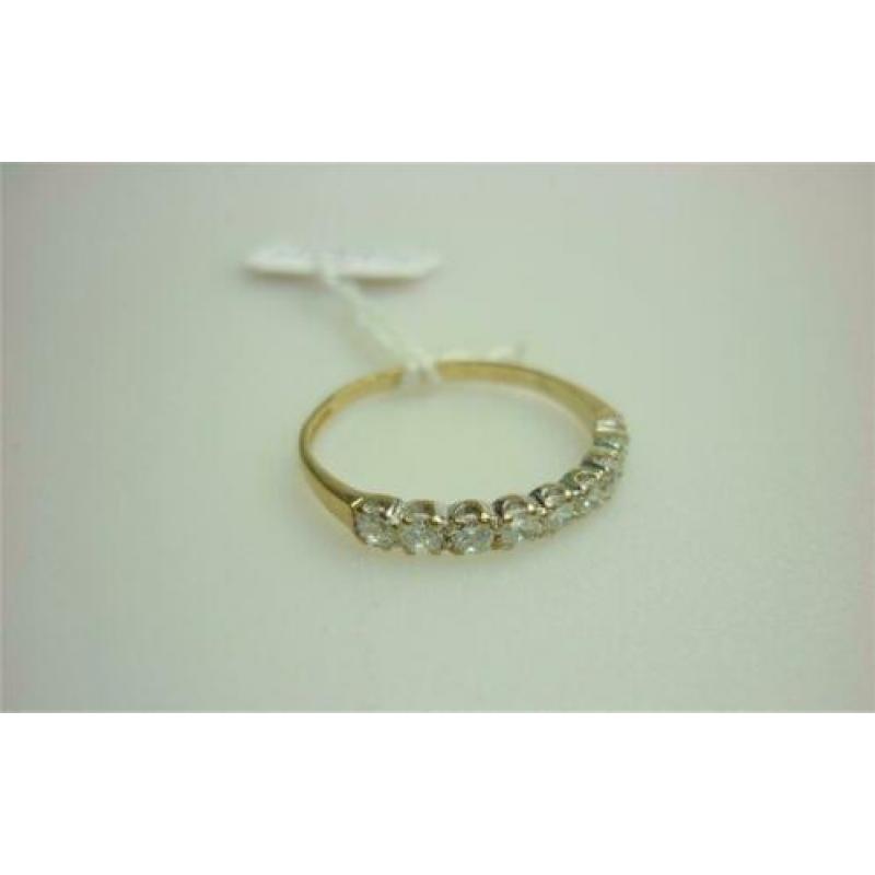 Ring goud met edelstenen / Z6289