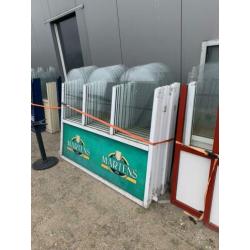 Aluminum terrasschermen terras Schotten 30 meter