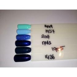 54 kleuren gelpolish 5 euro per stuk