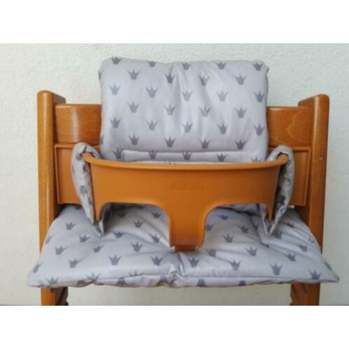 kussen/stoelverkleiner gecoat voor stokke tripp trapp stoel