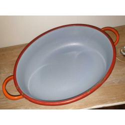 Emaille | emmer teil vergiet | Vintage | Retro