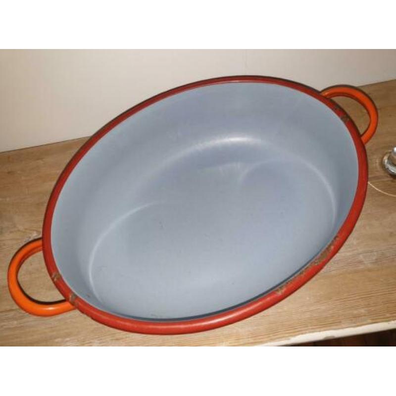 Emaille | emmer teil vergiet | Vintage | Retro