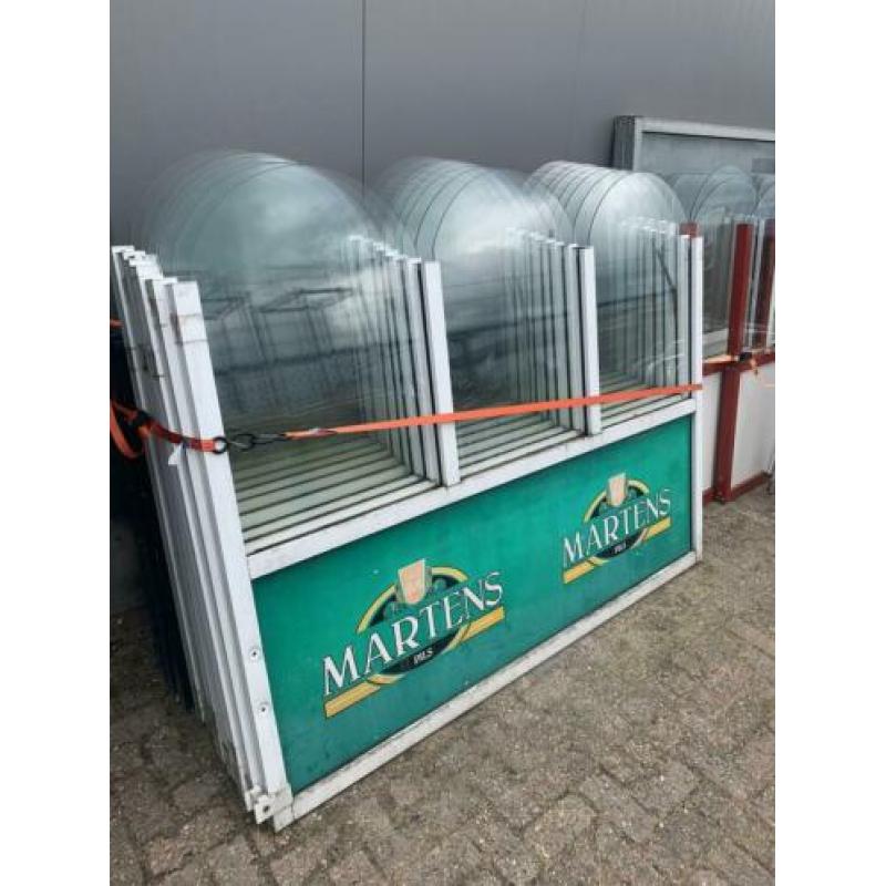Aluminum terrasschermen terras Schotten 30 meter