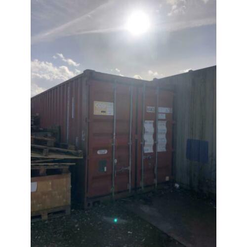 4 x 40 ft 2x 20 ft container te koop en diverse partijen