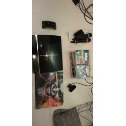 PlayStation 3 met 18 spellen en veel assecoires