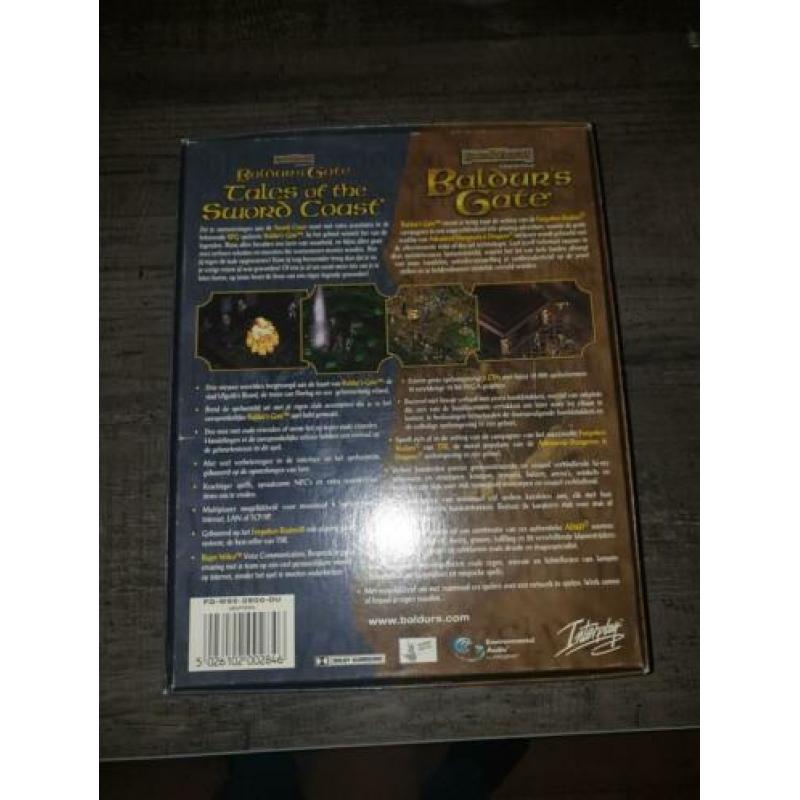 Baldurs gate + expansion big box complete