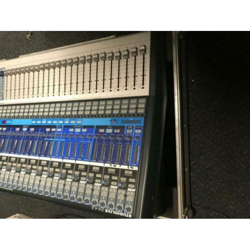PRESONUS Studiolive 24.4.2 nieuwstaat met flightcase