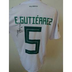 Shirt + originele handtekening: Gutierrez Mexico PSV