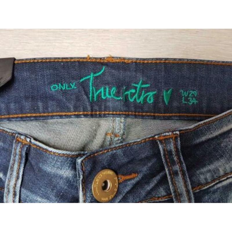 NIEUW ONLY Blauwe jeans, mt 29 / 34 Straight legs
